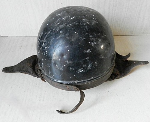 Ancien casque motocycliste - ancien, de