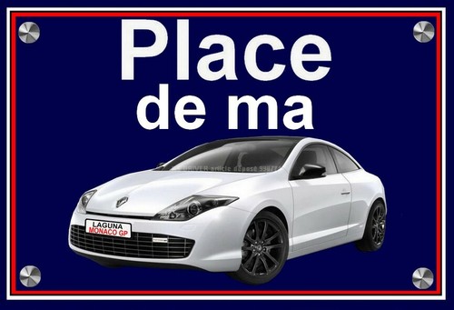 Plaque place ma renault - place, de