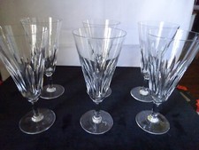 6 FLUTES A CHAMPAGNE CRISTAL