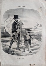DAUMIER (Honoré) Lithographie