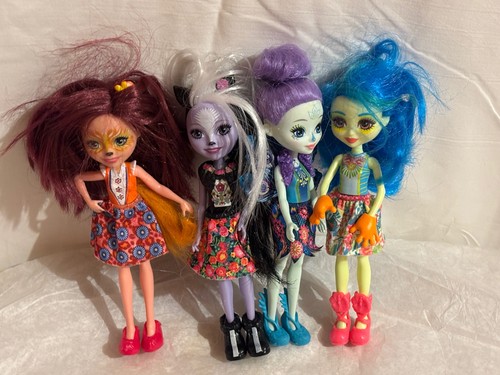 Mattel enchantimals lot 4 - ,