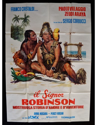 Affiche signor robinson - affiche, le