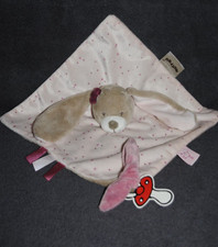 🍀Doudou Plat Lapin Rose