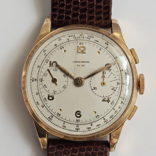 Chronographe vintage or - en,