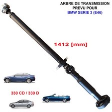 Arbre de transmission pour BMW E46 330D 330CD – 1412 mm 26117523921