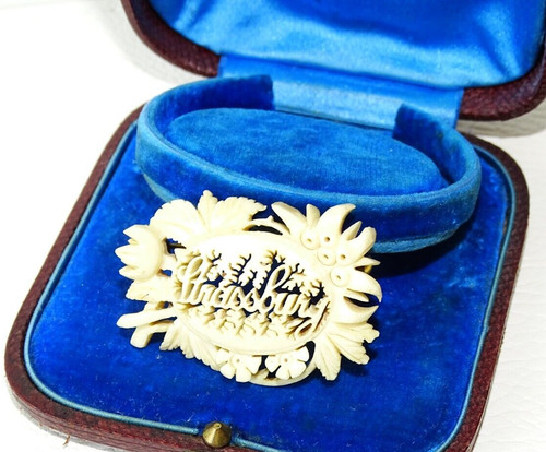 Ancienne broche strassburg - ,