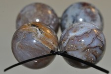 4 Pieces 14mm Golden RED