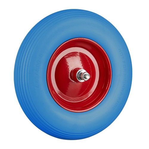 Roue brouette caoutchouc - brouette,