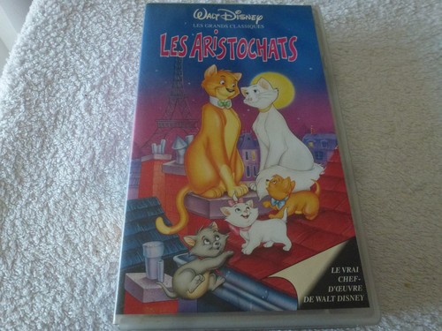 Vhs les aristochats walt - :, (walt