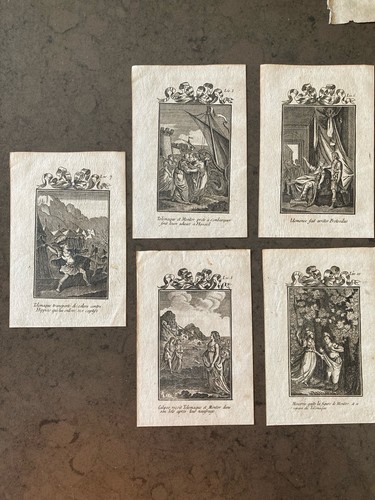 Gravures anciennes xviiie - 5,
