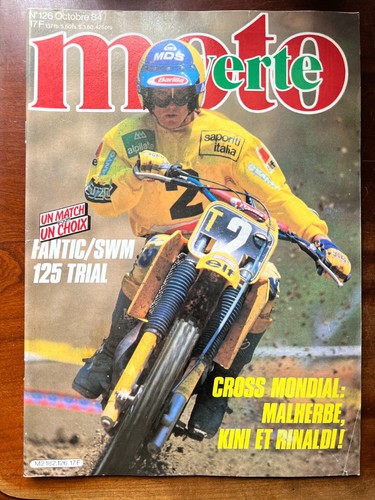 Moto verte 126 - verte, 10/1984
