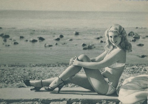 Sexy pin 1950s photo - pin-up,