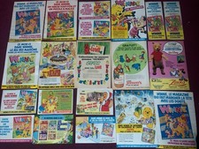 Winnie l’ourson 20 publicités originale anciennes Jouet peluche miel Noël disque