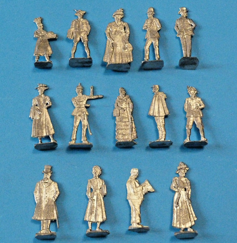 Plats étain scholtz - plats, d'étain