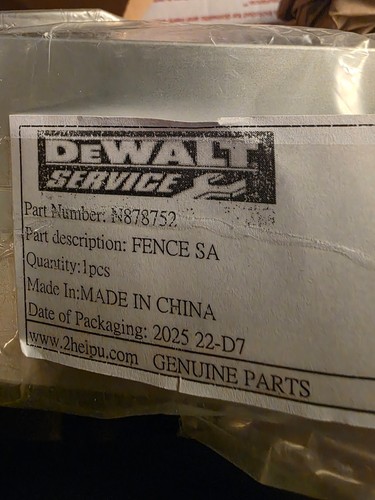 Dewalt oem n878752 table - n878752, saw