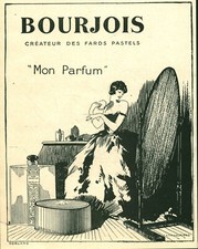 Publicité ancienne mon parfum