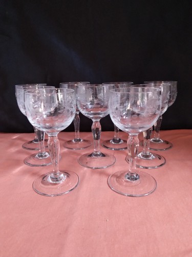 Lot verres anciens - anciens, à