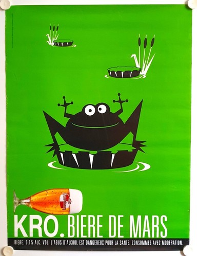 Affiche kronenbourg 1999 kro - kronenbourg,