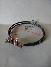 LFD355261 Résistance circulaire 230V 2600W Four SMEG