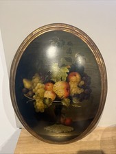 Huile Sur Bois Forme Convexe