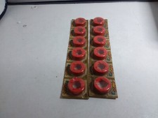 JOUET ANCIEN EDISON GIOCATTOLI 2 PLAQUES DE 6 BANDES D'AMORCES POUR PISTOLET