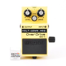 Boss SD-1 Modified Volt-Down 2.5-7.5V Fuzz Sound Super Overdrive Used JP #11954
