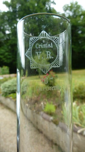 Ancien verre lampe à - verre,
