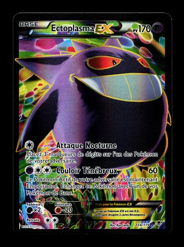 Carte pokémon ectoplasma - pokémon,