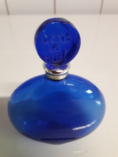 Flacon parfum bleu vide - parfum,