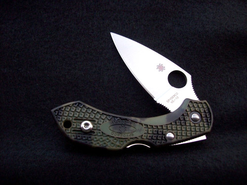 Spyderco zome green dragonfly - zome,