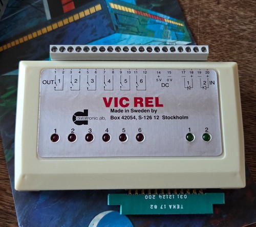 Cartouche datatronic vic rel - cartouche,