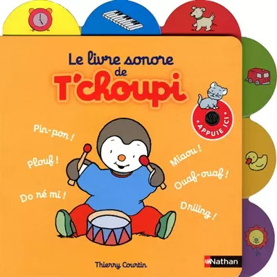 Livre sonore t - sonore, de