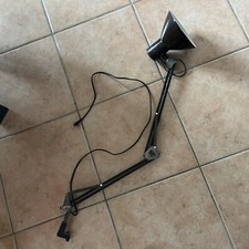 Ancienne lampe de bureau articulée En Metal Architecte Fabrique RDA Années 70