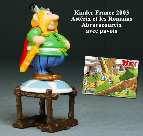 Kinder france 2003 asterix - kinder,