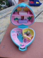 polly pocket pretty panda + dolls