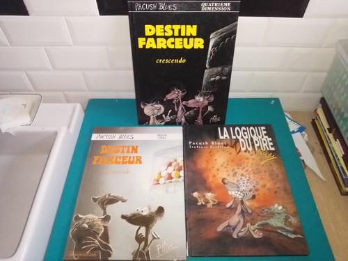 Livre lot pacush - pacush, blues