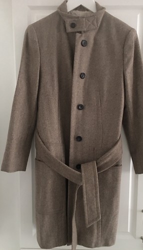 Manteau boutonnage marron - manteau,
