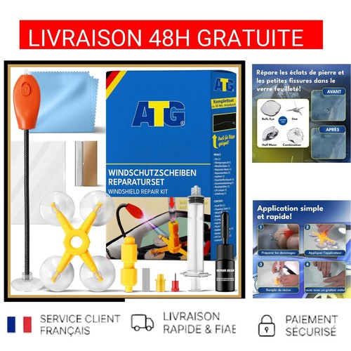 Kit réparation pare brise - kit, pare-brise