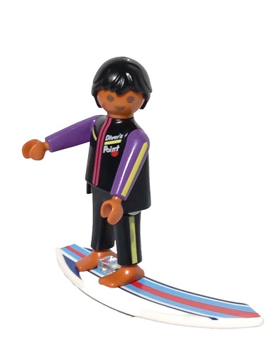 Playmobil figurine surfeur - figurine,