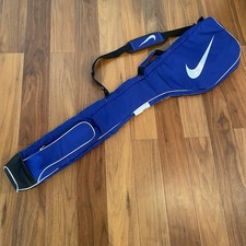 Nike bleu Club Case sac de golf sac de transport sac de gamme rare utilisé...