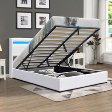 Lit coffre dehoussable avec