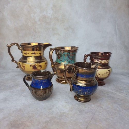 Pichet faïence lustre - faïence,