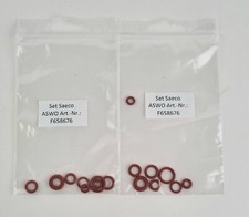 ASWO F658676 2x Kits d'Assortiment Joints Toriques O-Ring pour Cafetière Seaco