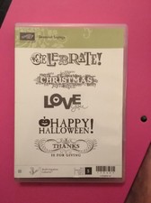 Lot de timbres Stampin Up à