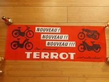AFFICHE PUBLICITAIRE MOTO TERROT