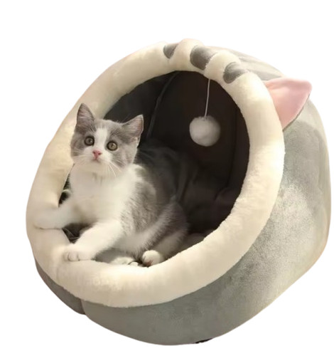 Lit grotte chat chien coussin - lit,