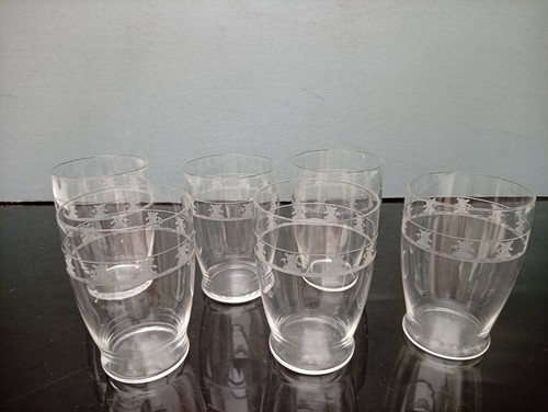 Lot verres cristal de - verres, en