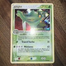 Carte Pokémon Ex Emeraude Jungko Holo Reverse 10/106 carte de 2005 FR gold stamp