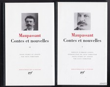 MAUPASSANT Contes et nouvelles Tomes I - II Pléiade 2018
