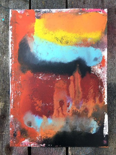 Peinture signée tableau - signée,
